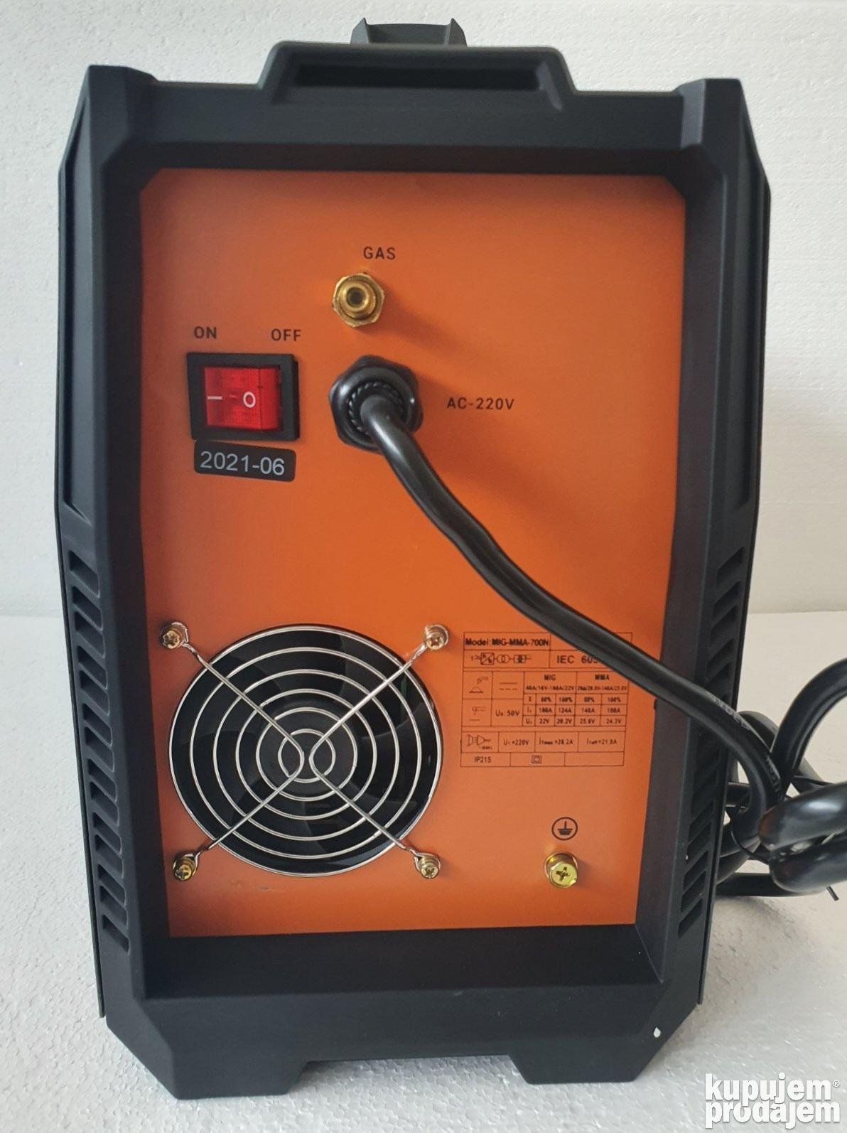 Aparat za varenje CO2 i elektro KZUBR 700A - Image 4