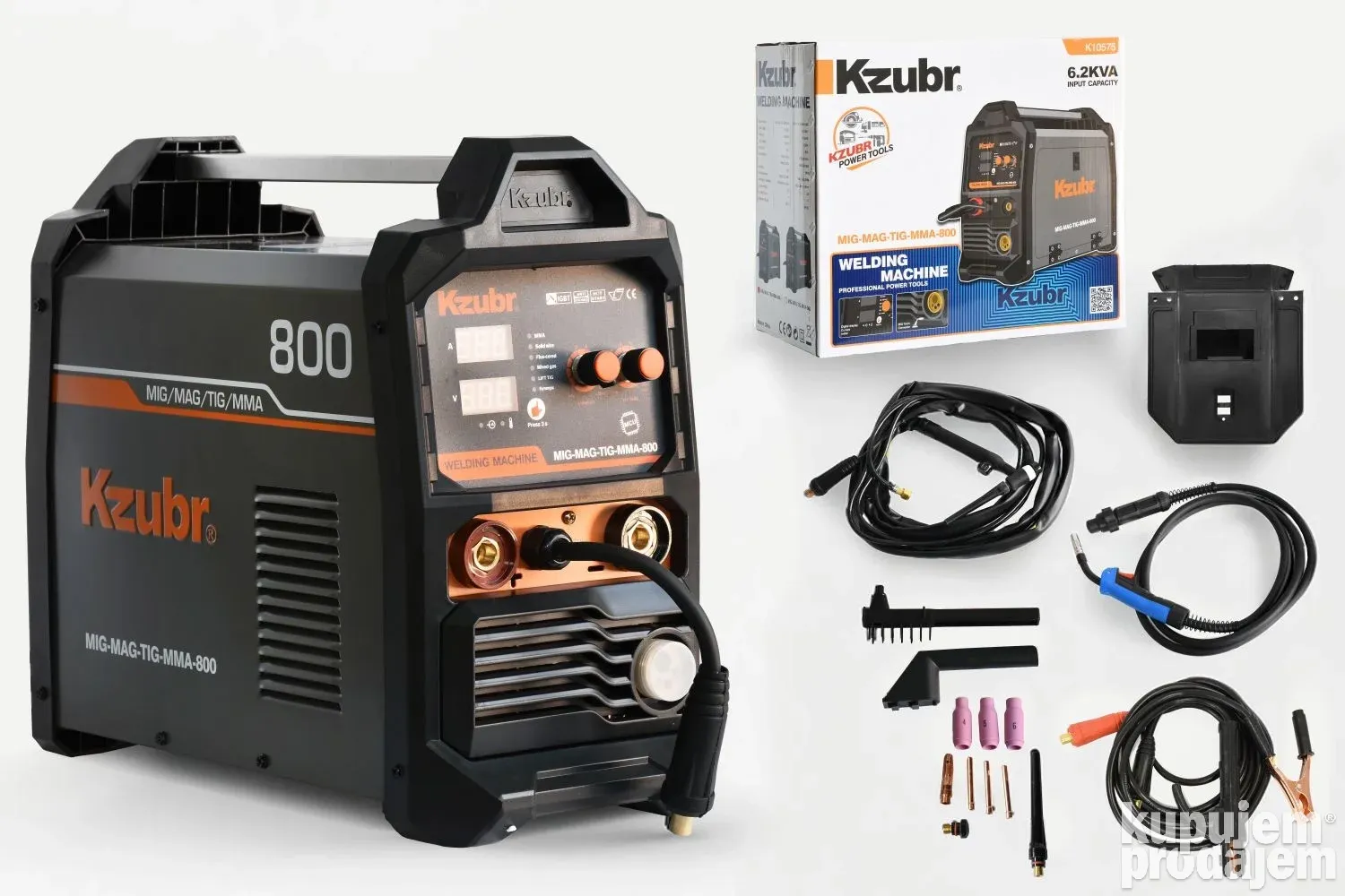 KZUBR MIG-MAG-TIG-MMA-800