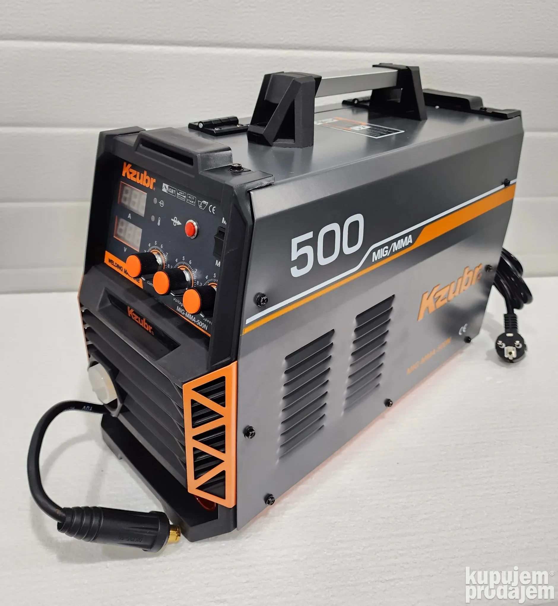 KZUBR CO2 i Invertorski Aparat za Varenje – Model MIG/MMA-500N