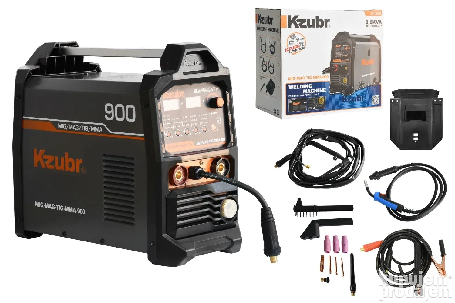 Aparat CO2 / TIG / inverter KZUBR 900A