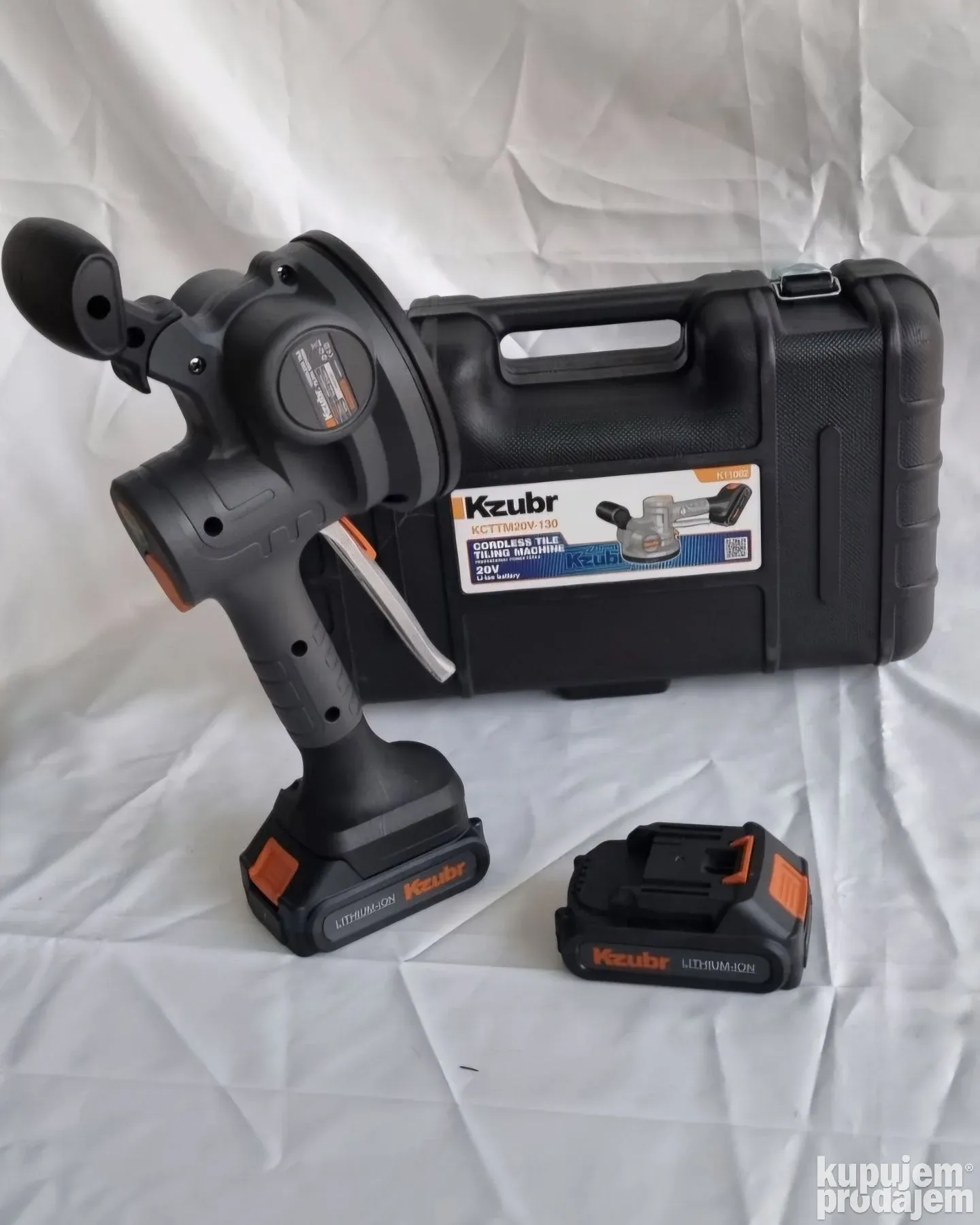 KZUBR Aku Vibracioni Pištolj za Pločice sa Vakumom - Image 6