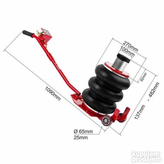 Dizalica na Vazduh – Jastučara sa Tri Jastuka - Image 2